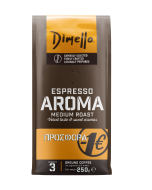 Καφές Espresso Dimello Aroma Αλεσμένος 250gr (-1€)