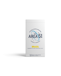 Κάψουλες Αλουμινίου Area 51 Brazil (10pcs) Συμβατές Με Μηχανή Nespresso
