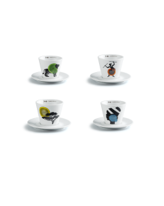 Φλυτζάνια Cappuccino Cuptales Dimello  από φίνα πορσελάνη, 4 cups